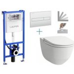 Laufen Riva s tlačítkem Dual Flush H8946660000001K3 – Sleviste.cz