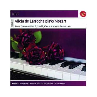 Alicia De Larrocha - Piano Concertos Nos. 9, 10, 19-27 - Sonata For 2 Pianos CD – Hledejceny.cz