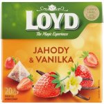 Loyd Ovocný čaj aromatizovaný jahody s vanilkou 20 x 2 g – Zbozi.Blesk.cz
