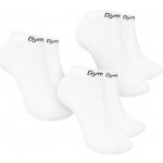 GymBeam ponožky Ankle Socks 3Pack White bílá – Hledejceny.cz