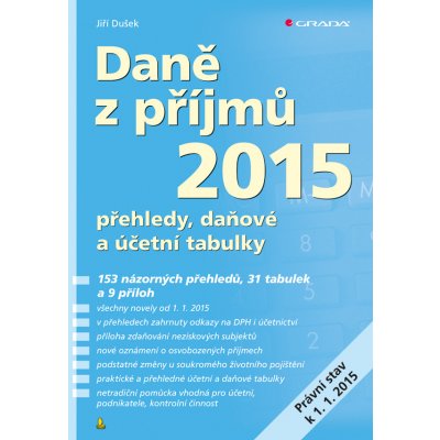 Daně z příjmů 2015 - Dušek Jiří