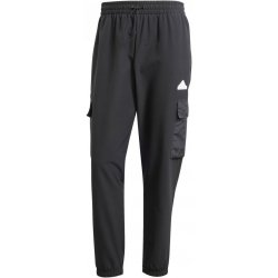 adidas City Escape Premium Cargo Tracksuit Bottoms Mens Black