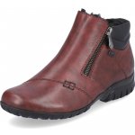 Rieker polokozačky L4655-35 Vino / Schwarz – Zboží Dáma