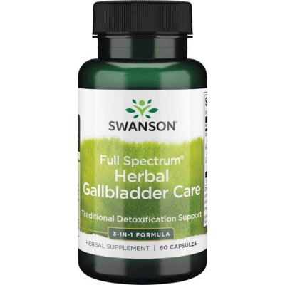 Swanson Full Spectrum Herbal Gallbladder 60 kapslí – Hledejceny.cz