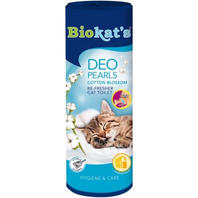 Biokat's Deo Pearls osvěžovač WC Cotton blossom 700 g – Sleviste.cz
