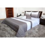 Dumdekorace Přikrývky na manželskou postel bílo šedé barvy 240x240