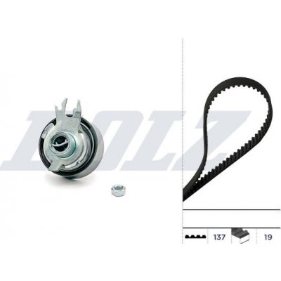 Sada rozvodového řemene DOLZ SKD078 – Zboží Mobilmania