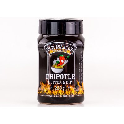 Don Marcos BBQ Grilovací koření Chipotle Butter & Dip 220 g – Hledejceny.cz