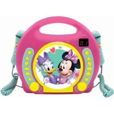 Lexibook CD přehrávač Minnie se 2 mikrofony – Hledejceny.cz