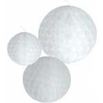 Koule papírová 'Honeycomb' pr. 15 20 a 25 cm bílá – Hledejceny.cz