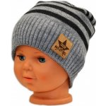 Mamatti Dětská tepláková souprava zapínání na boku Baby Fox hnědá – Zboží Mobilmania