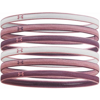 Under Armour Mini HEADBANDS Dámské elastické čelenky bílá – Zboží Mobilmania