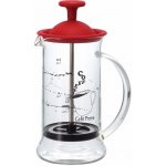 Hario Cafe Press Slim S 240 ml červený – Sleviste.cz