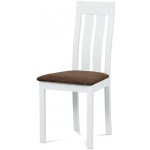 Autronic Dado masiv buk bílá hnědý potah – Sleviste.cz