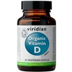Viridian Vitamín D vegan 60 kapslí – Sleviste.cz