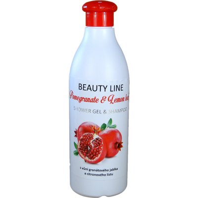 Beauty line sprchový gel Pomegranate & Lemon 500 ml – Zboží Mobilmania