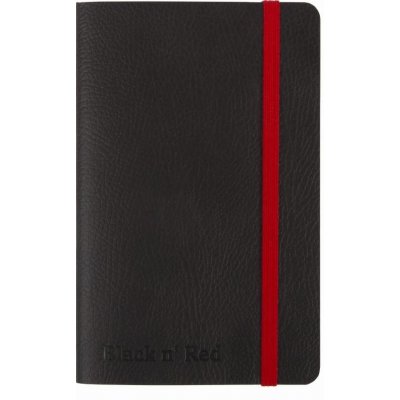 OXFORD Black n Red Journal Zápisník A6 černý měkké desky – Zbozi.Blesk.cz