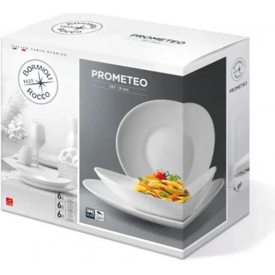 Bormioli Rocco sada talířů Prometheo Tavola 18 ks – Zboží Mobilmania