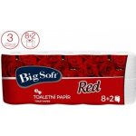 Big Soft Red 3vrstvý toaletní papír 17,6 m role 10 rolí – Zboží Mobilmania