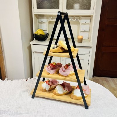 Servírovací stojan se třemi patry – Zboží Dáma