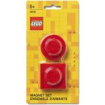 LEGO magnetky set 2 ks červené – Hledejceny.cz