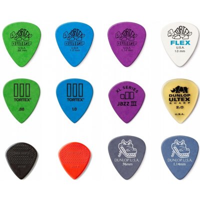 Sada kytarových trsátek Jim Dunlop PVP113, 12 kusů – Zboží Dáma