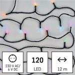 Emos D4ZR02 goSmart LED vánoční řetěz 12 m venkovní i vnitřní RGB programy časovač wifi – Zboží Dáma