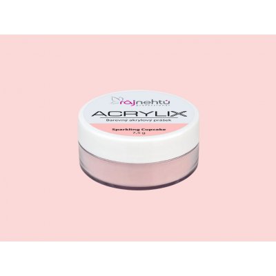 Ráj nehtů Akrylový prášek ACRYLIX Nude Cupcake 7,5 g – Hledejceny.cz