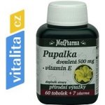 MedPharma Pupalka dvouletá 500 mg + Vitamín E 37 tablet – Sleviste.cz