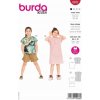 Cívka pro šicí stroje Burda Střih Burda 9282 - Dětské tričko, tričkové šaty