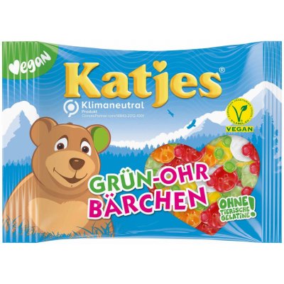 Katjes Grün-Ohr Bärchen gumové bonbony 175 g