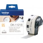 Brother 24mm, bílá, 1000 etiket, DK11218 – Zboží Mobilmania