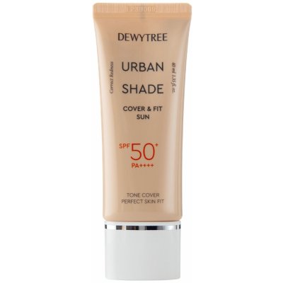 Dewytree - Urban Shade Cover And Fit Sun SPF50+ Tónovací opalovací krém - 40 ml