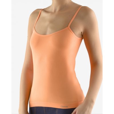 Gina košilka bezešvé MicroPolyamid 08003P sv. cihlová – Zboží Mobilmania