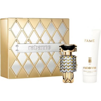 Rabanne Fame - EDP 50 ml + tělové mléko 100 ml dárková sada – Zboží Mobilmania