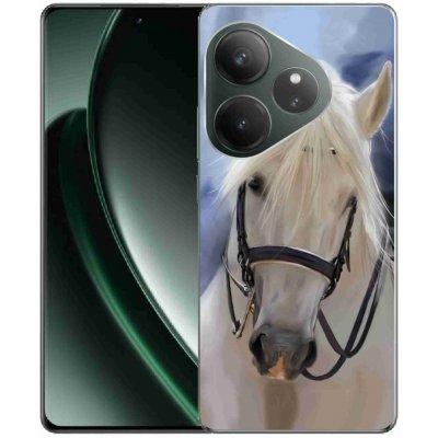 mmCase gelový na Realme GT 6 5G/GT 6T 5G bílý kůň – Zboží Živě