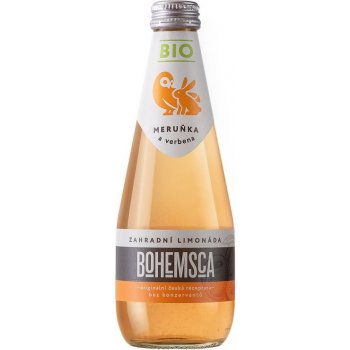 Bohemsca Bio zahradní limonáda Meruňka a verbena 330 ml