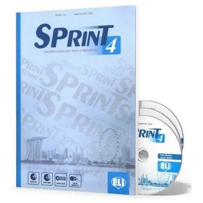 Sprint 4 - Teacher´s Book + 2 Class Audio CDs +Tests & Resources + Test maker Multi-ROM