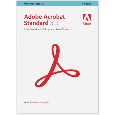 Kancelářský software Adobe Acrobat Standard, Win, CZ BOX 65310928 – Sleviste.cz