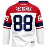 CCM Fandres replica Dres české hokejové reprezentace David Pastrňák #88 2026 dětský bílý – Zboží Mobilmania
