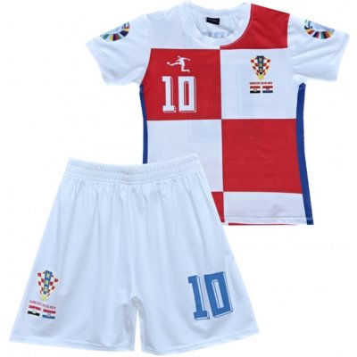 Numberoplus Chorvatsko Luka Modric 10 dětský fotbalové dresy komplet – Zboží Mobilmania