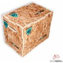 Plyometrická bedna Livepro CrossFit Plyo box 3v1 WOODEN