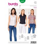 Střih Burda číslo 6527 halenka, košile – Sleviste.cz