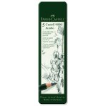Faber-Castell 9000 grafitová tužka plechová krabička 5 ks – Zboží Živě