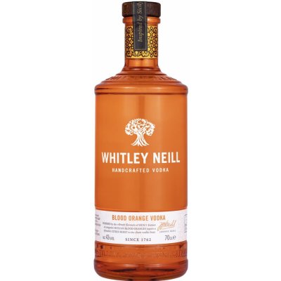 Whitley Neill Blood Orange Vodka 43% 0,7 l (holá láhev) – Hledejceny.cz