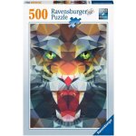 RAVENSBURGER Polygonový tygr 500 dílků – Sleviste.cz