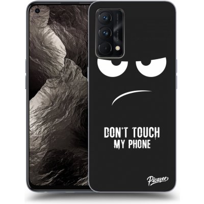 Pouzdro Picasee silikonové Realme GT Master Edition 5G - Don't Touch My Phone černé