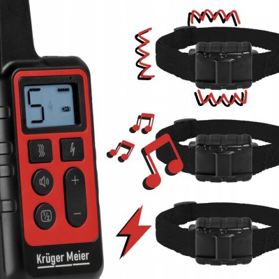 Kruger Meier Elektrický látkový obojek pro psy univerzální velikost – Hledejceny.cz