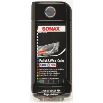 Sonax Polish & Wax Color NANO PRO černá 500 ml