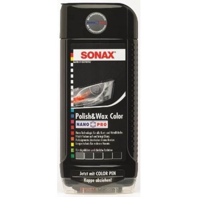 Sonax Polish & Wax Color NANO PRO černá 500 ml | Zboží Auto